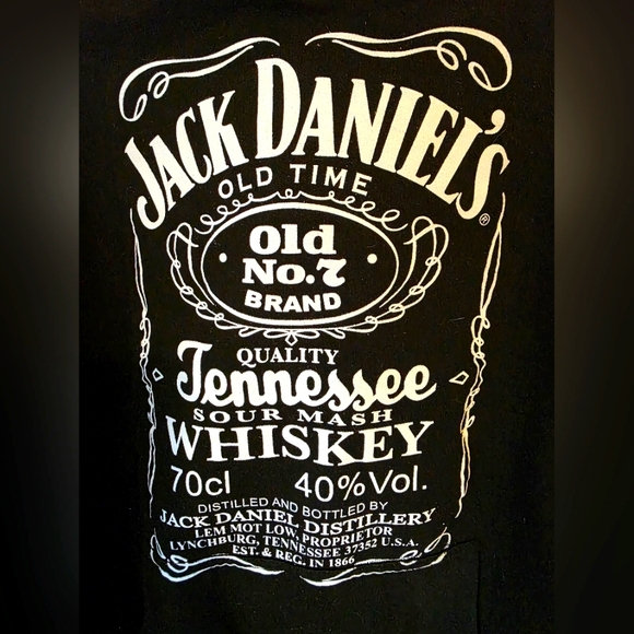 Other - Jack Daniel's Black Graphic Hoodie